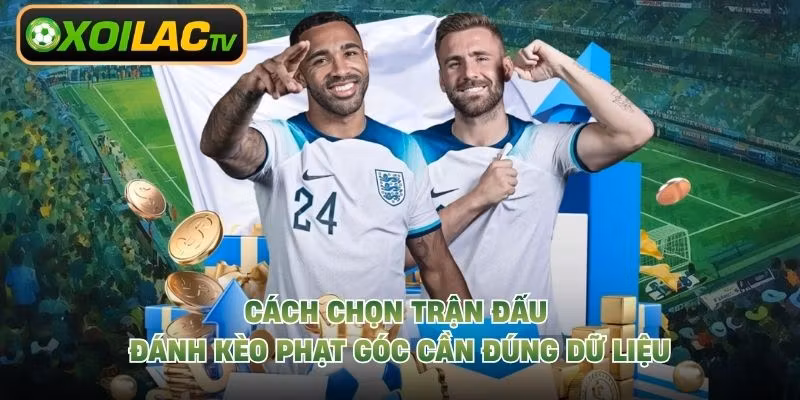 Cách chọn trận đấu đánh kèo phạt góc cần đúng dữ liệu