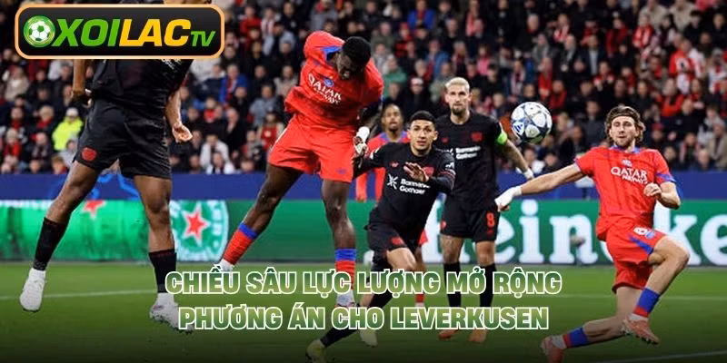 Chiều sâu lực lượng mở rộng phương án cho Leverkusen