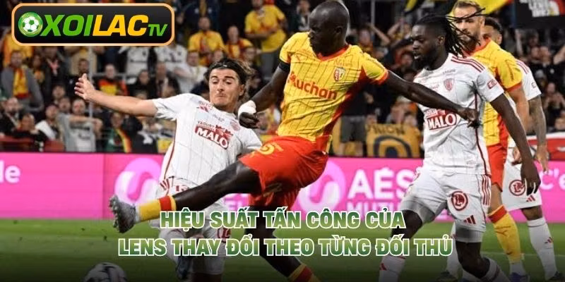 Hiệu suất tấn công của Lens thay đổi theo từng đối thủ
