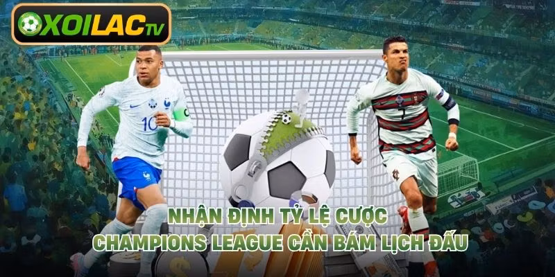 Nhận định tỷ lệ cược Champions League cần bám lịch đấu