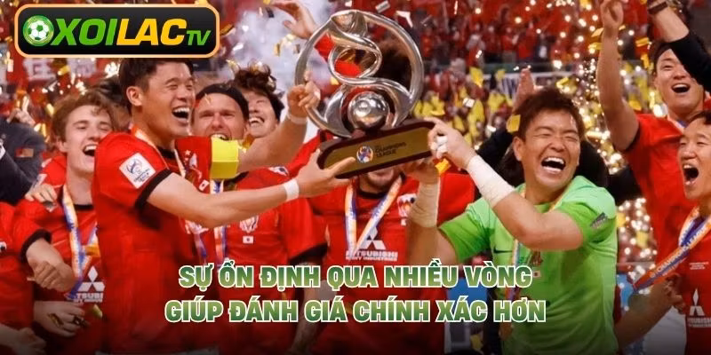 Sự ổn định qua nhiều vòng giúp đánh giá chính xác hơn