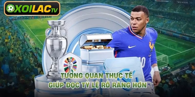 Tương quan thực tế giúp đọc tỷ lệ rõ ràng hơn