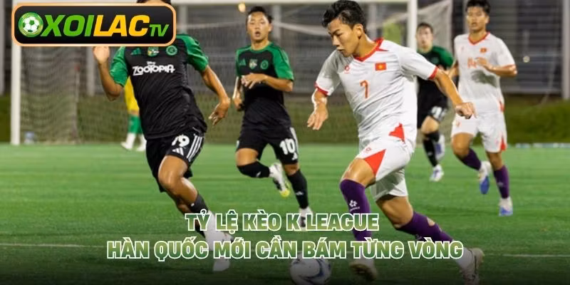 Tỷ lệ kèo K League Hàn Quốc mới cần bám từng vòng